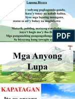 Ikaapat Na Linggo - Anyong Lupa at Tubig