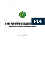 15 Siap Cetak - Buku Pedoman Penulisan Skripsi 2022