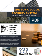 Benepisyo Sa Social Security System by Joshua and Kendrickyle