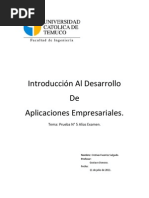 Desarrollo Examen Cristian Fuentes