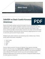 SafeSEH Ve Stack Cookie Korumasının Atlatılması