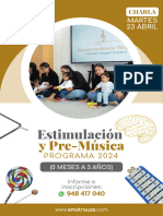 Estimulación Pre Música 2024 2025