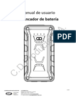Arrancador de Baterias Profesional 20000-1200 Super-Power Es PDF