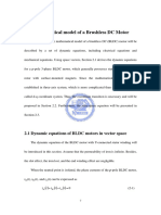 The Mathematical Model of A Brushless DC Motor: 2.1 Dynamic Equations of BLDC Motors in Vector Space