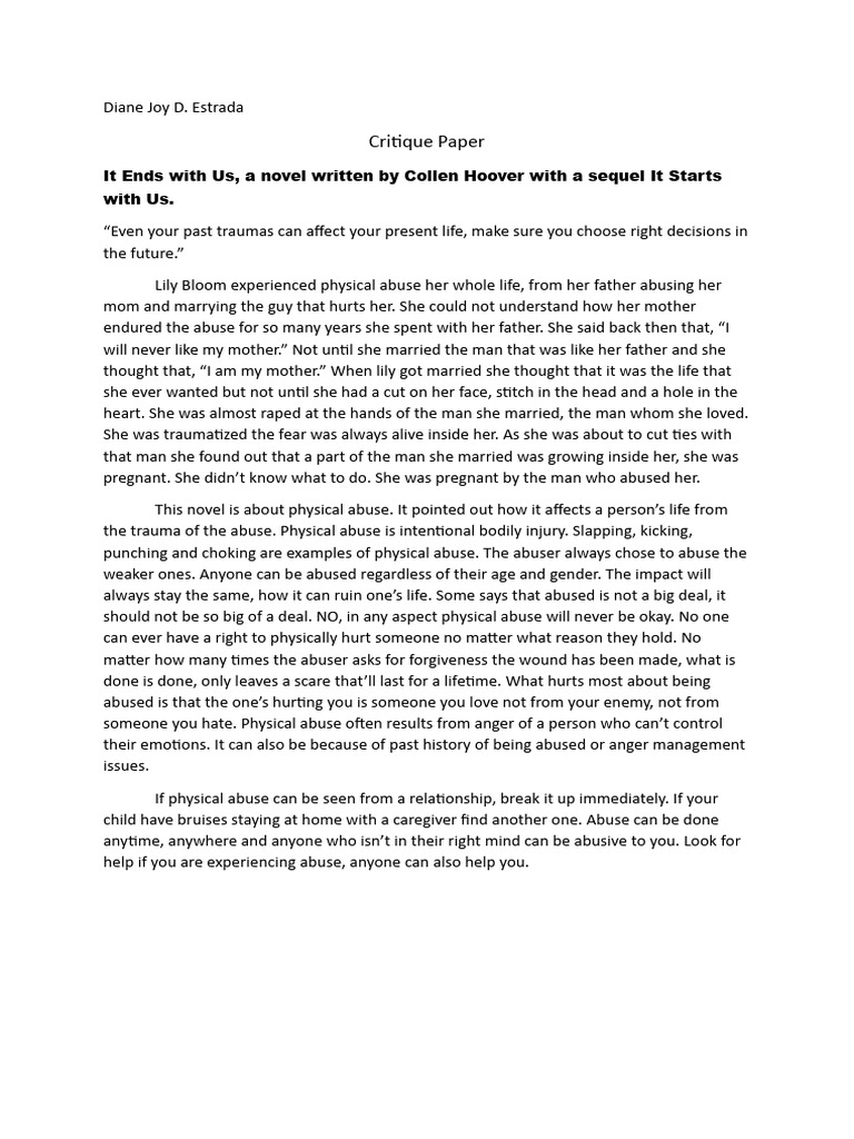 INFORMATION ABOUT IT ENDS WITH US visual data 3