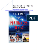 Free Download The Playmakers Series Box Set Books 1 3 G K Brady Full Chapter PDF