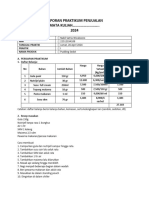 Format Laporan Praktik Penjualan - MUB