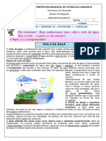 5Âº Ano - Semana 32 - Atividade 1 - CiÃ Ncias