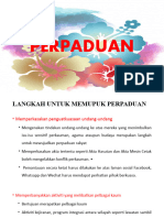 PERPADUAN (LANGKAH Dan CABARAN)