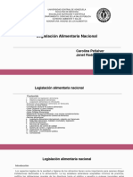 Legislacion Alimentaria en Venezuela