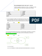 2021 Desarrollo Del Simulacro Razonamiento Lógico Prof. Katy Dia 27 Marzo