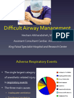Management of The Airway Jan 2020