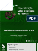 Slides SeNP Avaliao e Controle de Nematides No Solos Prof Cludio M G Oliveira 15012024