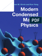 Steven M. Girvin, Kun Yang - Modern Condensed Matter Physics-Cambridge University Press (2019)