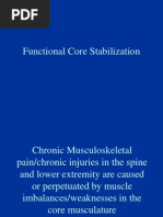 Functional Core Stabilization