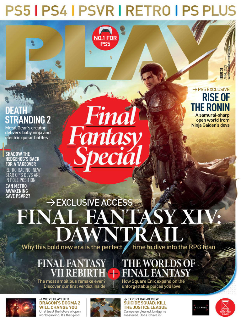 100% CONSOLES 1 magazine - Final Fantasy, Shenmue, Driver 2