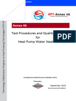 HPT An46 05 Task 1 Test Procedures and Quality Labels For Heat Pump Water Heaters 1