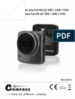 Kamera GPS LDW FCW - insert-manual-CZ-HU