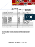 Programación Actos 2024 Primer Semestre