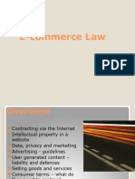 E-Com Law and Consumer Protection Act