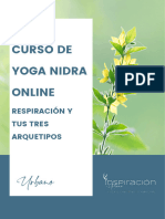Curso Practico de Yoga Nidra On Line Web