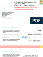 What Is Calorific Value - Determination of Gross Calorific Value and Net Calorific Value Using Bomb New