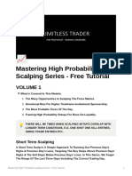 Mastering High Probability Scalping Series - Free Tutorial