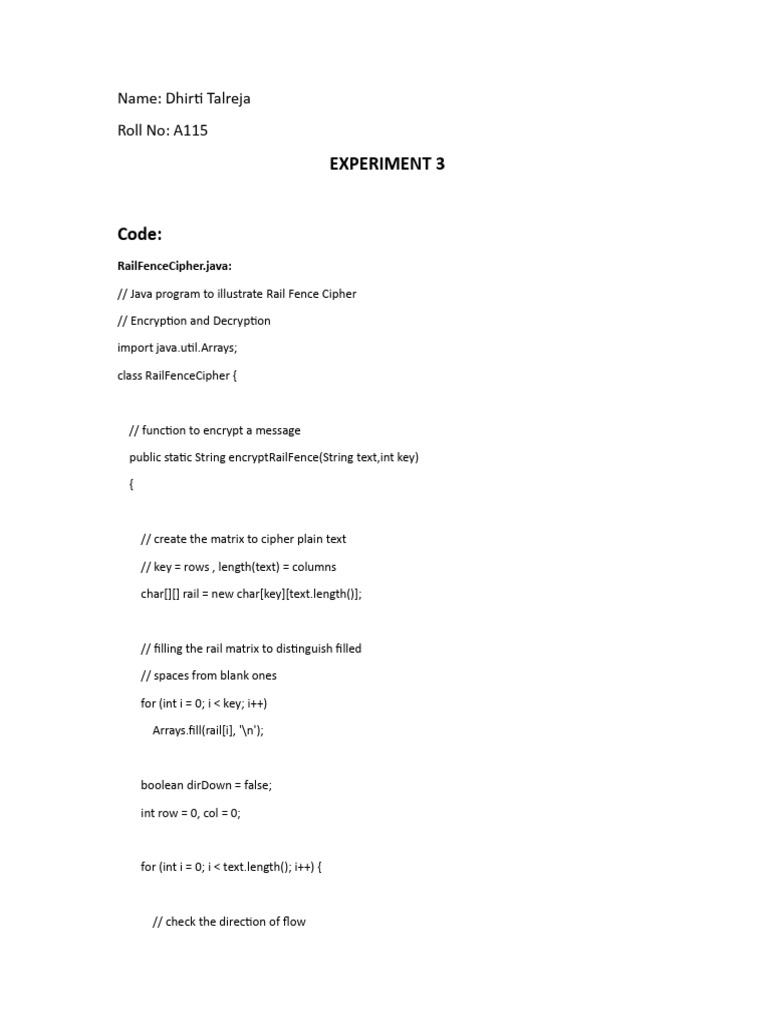 Experiment 3 Pdf Encryption Cryptography