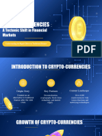 Crypto-Currencies: A Tectonic Shift in Financial Markets