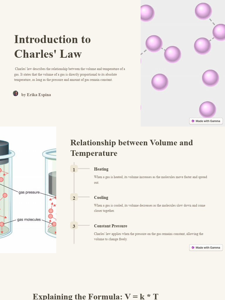 Introduction To Charles Law Download Free PDF Gases Scuba Diving