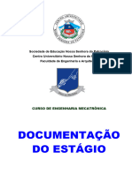 2 Anexoii Capa Divisoria Estagio Documentacao Do Estagio