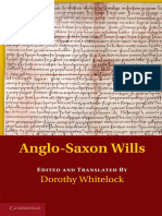 Anglo Saxon Wills
