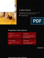 Cedera Karate