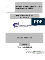GUARDA PORTUÁRIO – TIPO 1 – BRANCA