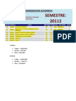 Programacion Academic A - 2do Ciclo