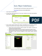 5 Membuat Music Player