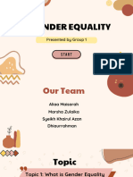 Group 1 - Gender Equality