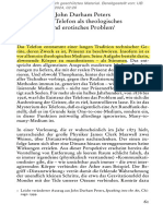 Telefonbuch John Durharn Peters Das Telefon Als Theologisches Und Erotisches Problem