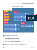 Informatique Et Robotique Au Collège: Projets