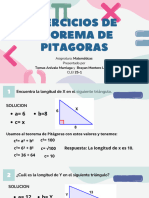 Ejercicios de Teorema de Pitagoras