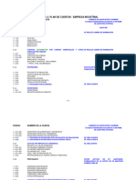 Plan de Cuentas Modificado