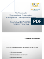 VÁLVULAS ESPECIAIS - Material Didadico Completo Prof - Migoranço