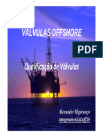 Válvulas Offshore - Qualificação de Válvulas - Alexandre Migoranço - Rev - 00
