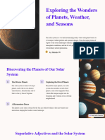 Exploring The Wonders of Planets Weather and Seasons