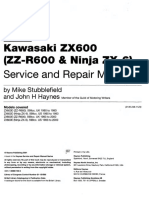 Haynes ZX600D-E -Service Manual