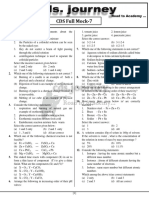 CDS Full Length Test-2