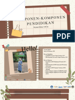 KOMPONEN-KOMPONEN PENDIDIKAN