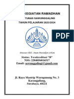 Buku Kegiatan Ramadhan