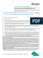 Check List - Emissao Do Certificado de Inspecao Predial Cip 0