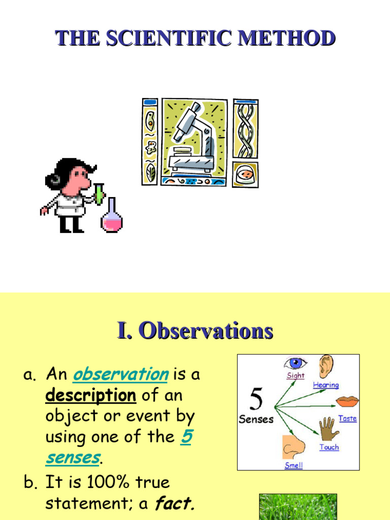 Unit 1 The Scientific Method | PDF | Experiment | Hypothesis